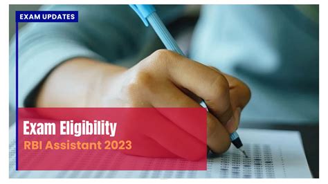 RBI Assistant Eligibility Criteria 2023 Age Education