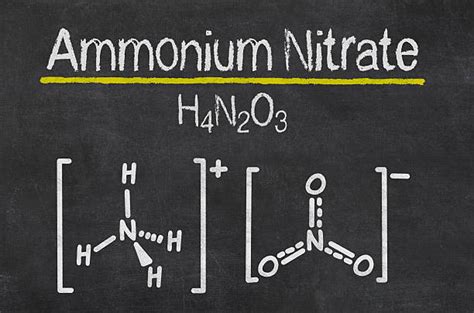 Molecular Formula For Ammonium Nitrate Stock Photos, Pictures & Royalty ...