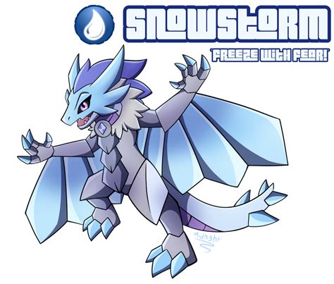 Skylanders Oc Snowstorm By Midnight Dragonfire On Deviantart