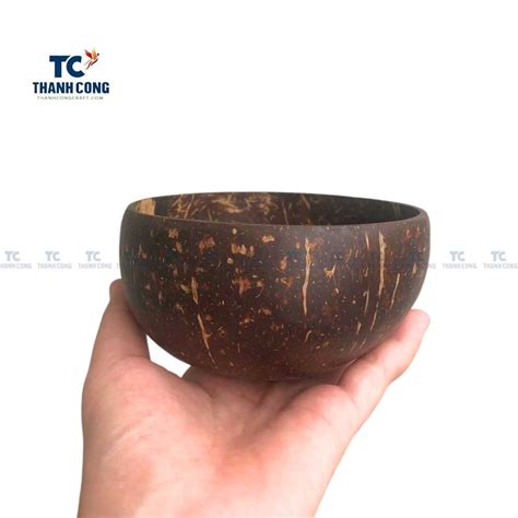 Polished Coconut Shell Bowl TCCB 23063