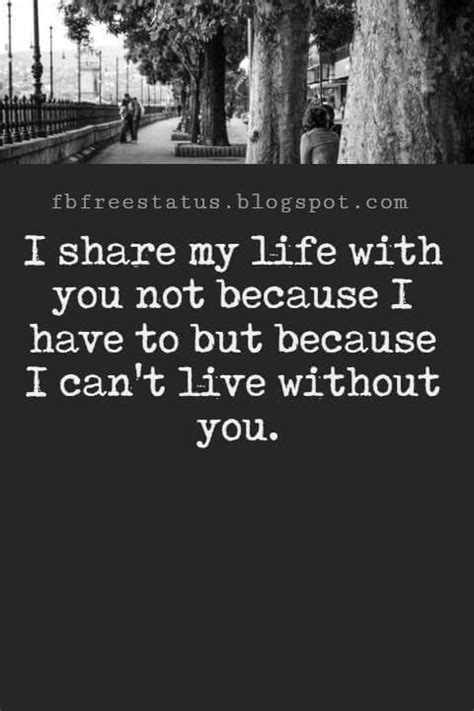 Cant Live Without You Quotes Shortquotescc