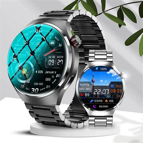 Samsung Watch 4 Sport Smartwatch Para Homens Tela HD GPS Rastreador De