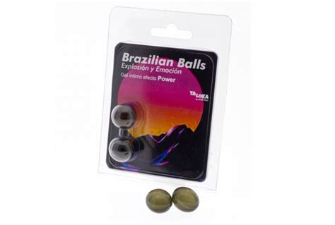 TALOKA BRAZILIAN BALLS GEL EXCITANTE EFECTO POWER 2 BOLAS Sex Shop