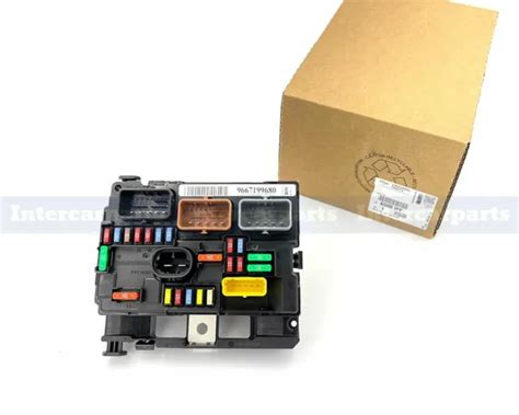 Genuine Under Bonnet Fuse Box Bsm For Peugeot 1007 And 207 6500hv Eur 13743 Picclick Fr