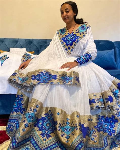 Awel Design In Ethiopian Traditional Dress