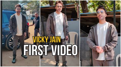 Vicky Jain First Video After Eviction From Bigg Boss 17 Ankita Lokhande