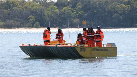 Redland Ses Conducts Flood Boat Training On Moreton Bay Redland City