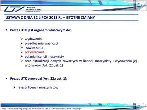 Licencja Maszynisty Przygotowanie Dokument W Do Wydania Licencji