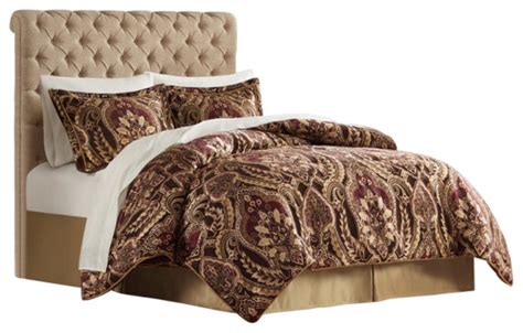 Croscill Julius Traditional 4 Piece Comforter Set King Traditional Comforters And Comforter