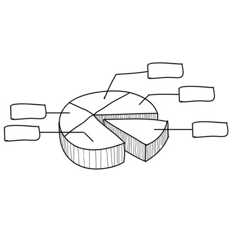 Pie Chart Hand Drawn Doodle Png And Svg Design For T Shirts