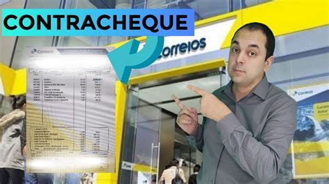 Contracheque Correios 2023 CARTEIRO YouTube