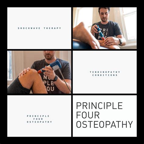 Principle Four Osteopathy Shockwave Therapy Services Principle Four