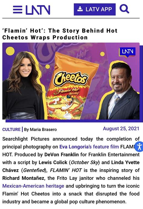 Hot Cheetos The Story Behind It All Feature Film Tony Shalhoub On Set