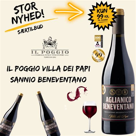 Il Poggio VILLA DEI PAPI Sannio Beneventano 100 Point ITALIENSK