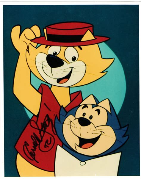 Arnold Stang Comic Actor The Voice Of Top Cat Signed Autograph 8 X