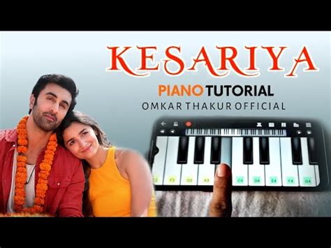 Kesariya Song Piano Tutorial Instagram Reels Song Arijit Singh