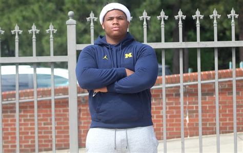 Insider Notes On Five-Star Michigan Wolverines Football Recruiting DT ...