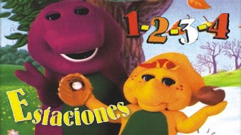 Barney 1 2 3 4 Estaciones Completo Youtube