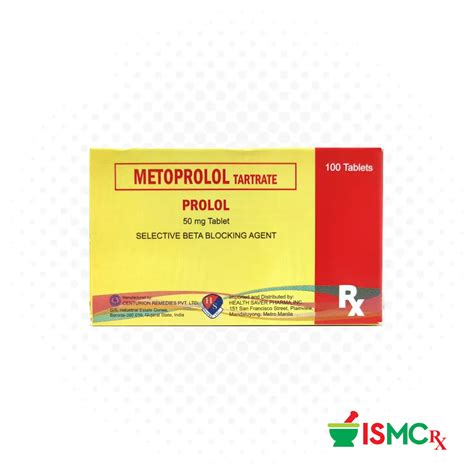 METOPROLOL 50MG TABLET - Iloilo Supermart Online- Aton Guid ini!