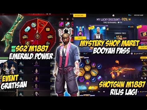 Bocoran Ff Mystery Shop Bulan Maret Shotgun M Relaunch Event