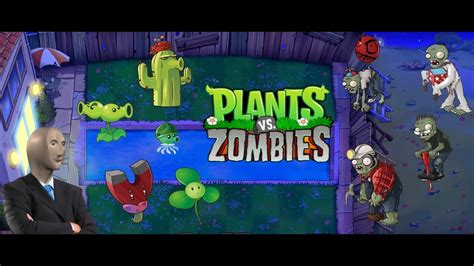 Plants Vs Zombies Goty Edition Lets Survive The Night Stage 4 10 Youtube