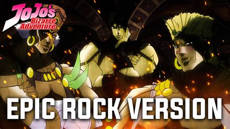 Jjba Pillar Men Theme Awaken Epic Rock Version Youtube Music