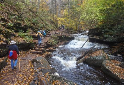 Ricketts Glen Hike Review Duncannon Appalachian Trail Community