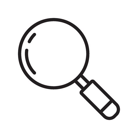 Magnifying Glass Icon Design Vector Template 27005283 Vector Art At