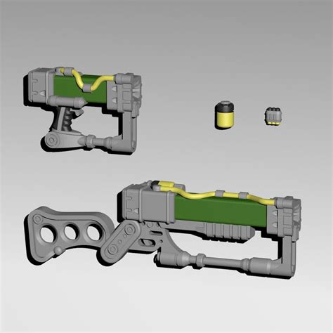 Free STL file Fallout - Laser Weapons 28mm 🔫 ・3D print model to ...