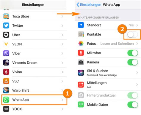 Wie kann man WhatsApp Kontakt löschen