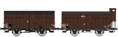 Ree Modeles Wb Sncf Gedeckte G Terwagen Set Tlg Ep B Menzels