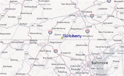 Ski Liberty Ski Resort Guide, Location Map & Ski Liberty ski holiday ...