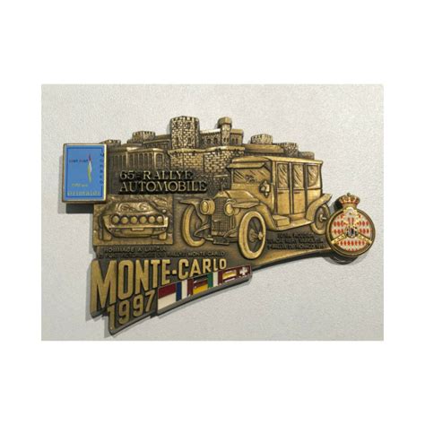 Badge du 65 ème Rallye Monte Carlo 1997