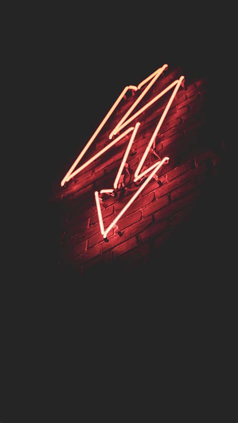 Red Neon Lights Signs Wallpaper