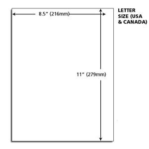 Difference between A4 and Letter Paper Sizes | A4 vs Letter Paper Sizes