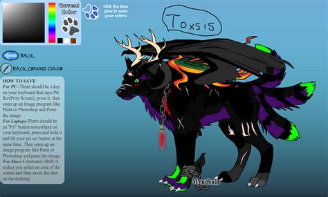 Wolf OCs - Toxsis by Ravenstar15 on DeviantArt