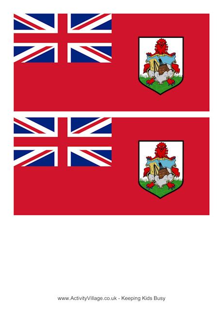 Bermuda Flag Printable