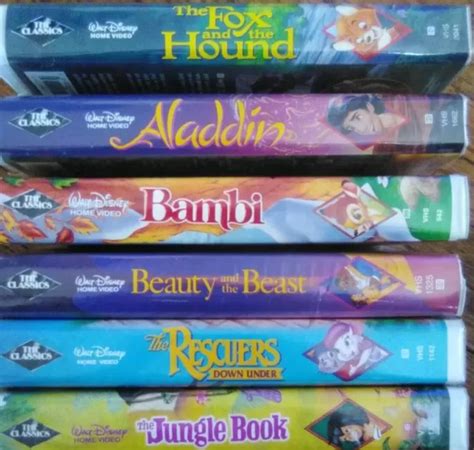 Walt Disney Black Diamond Vhs Tapes Lot Vhs Tapes Picclick Ca