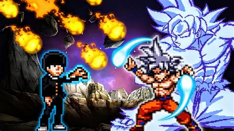 Mob V3 New VS Mastered Ultra Instinct Goku In Mugen YouTube