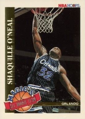 18 Most Valuable Shaq Rookie Cards | Old Sports Cards