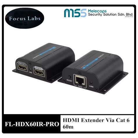 FOCUS LAB FL HDX60IR PRO HDMI Extender Via Cat 6 60m Shopee Malaysia