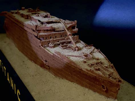 Rms Titanic Wreck Model Titanic Museum