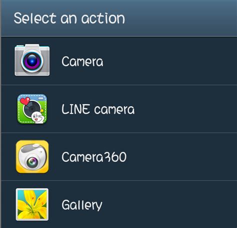 Android How Can I Call Camera Or Gallery Intent Together