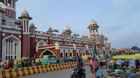 Lucknow Charbagh Railway Station Ouside View Lucknow Charbagh