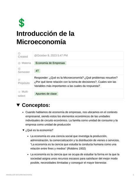 Solution Introducci N A La Microeconom A Studypool