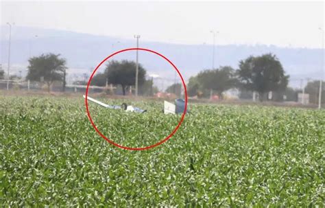 Desplome De Avioneta En Colón Querétaro Deja Dos Muertos Video