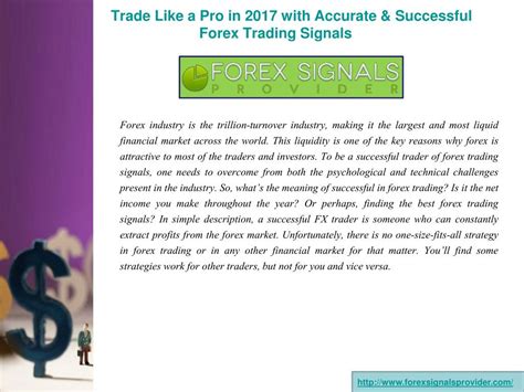 PPT - Trade Like a Pro in 2017 with Accurate & Successful Forex Trading