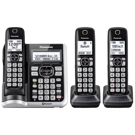 Panasonic Kx Tgf S Dect Expandable Cordless Phone System With