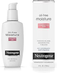 Neutrogena Oil Free Moisture Glycerin Face Moisturizer Neck Cream For