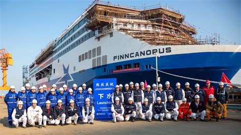 Finnlines Second New Superstar Passenger Freight Vessel Launched